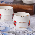 Chinesische traditionelle Kultur Stil Fine Bone China Tee Pot und Kessel Set